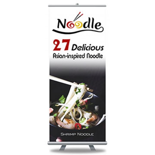 Roll-Up Banners Full Color Print and Stand 33" x 79"